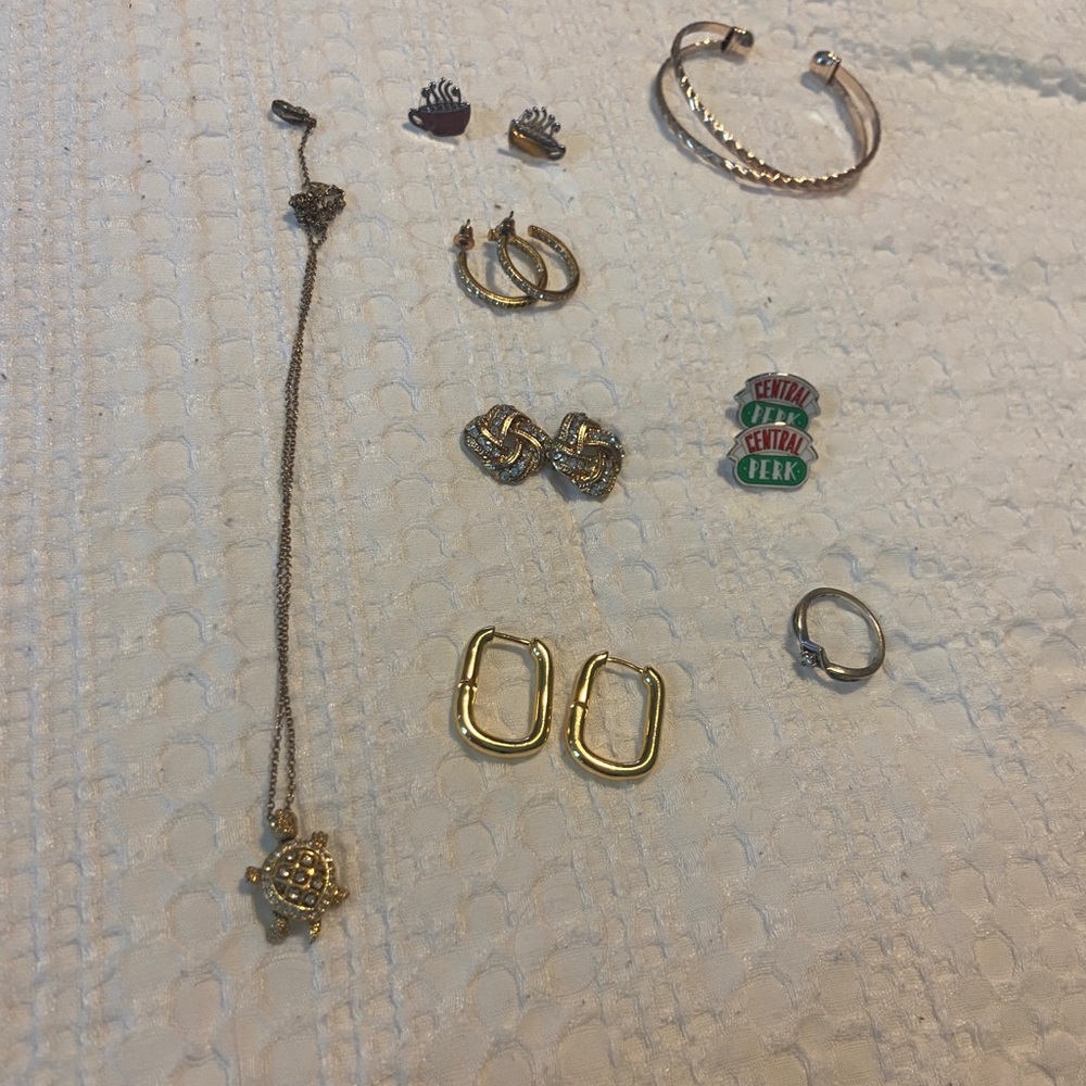 Gold and Silver Jewelry bundle